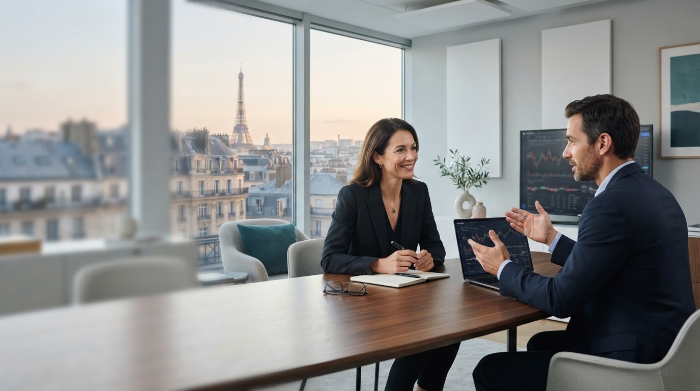 Patrinova - équipe au travail sur l'analyse financière